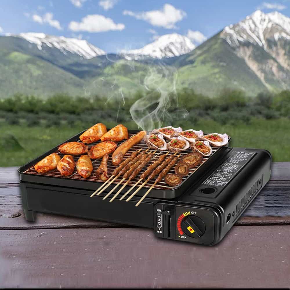 Barbecue à gaz pour camping-car